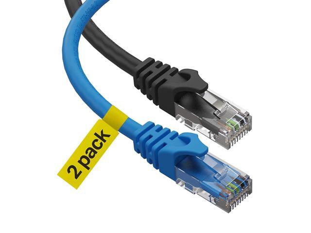 Rankie Ethernet Cable RJ45 Cat 5e Ethernet Patch LAN Network 3-Pack 
