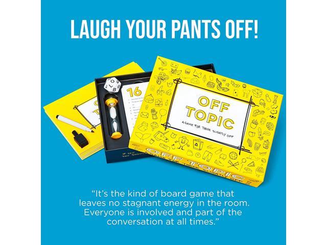  OFF TOPIC Party Game for Adults - Fun Adult Board