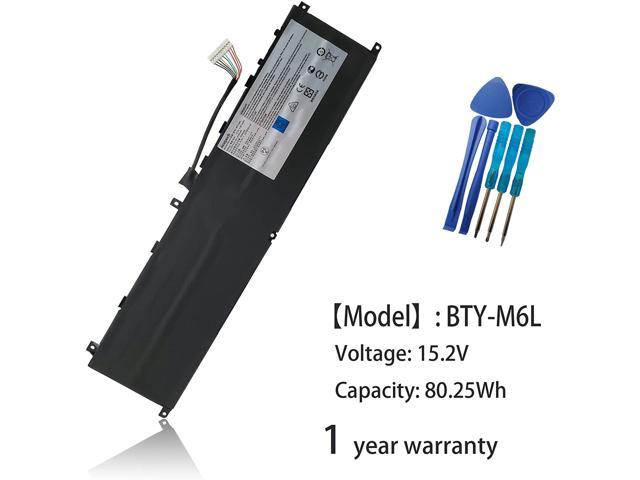 YNYNEW BTY-M 6 L交換用電池GS 65ステルス対応8 SF-020 CN 8 SF-022 CN