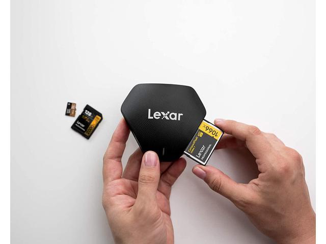 Lexar Lexar Lecteur Professionnel USB 3.1 Multi Carte 3 IN 1 Type C LRW500URB 