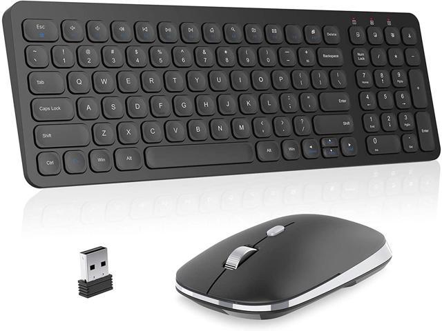 ultra thin wireless keyboard and mouse