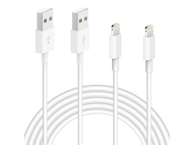 Original Certified 2Pack Apple Original Charger Apple MFi Certified Lightning to USB Cable Compatible iPhone Xs Max/Xr/Xs/X/8/7/6s/6plus/5s,iPad Pro/Air/Mini,iPod Touch White 1M/3.3FT 