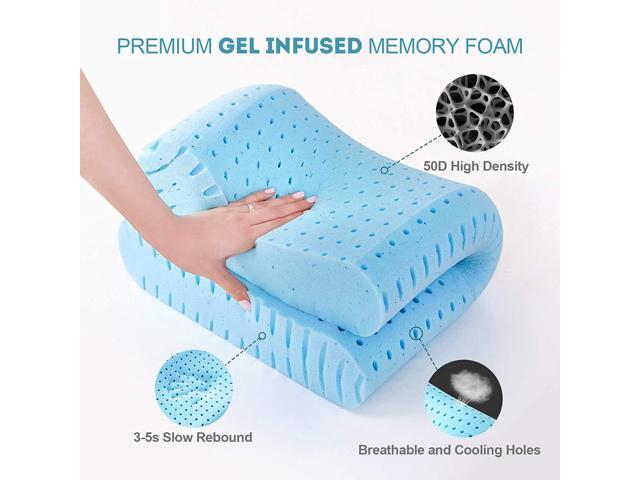 cr sleep memory foam pillow