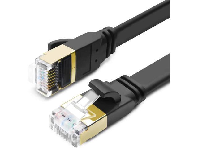 Modem 40Gbps 2000Mhz LAN Wires Internet Network Cord Xbox YixGH Cat8 Ethernet Cable 100ft Gaming High Speed SSTP LAN Cables with Gold Plated RJ45 Connector for Router 