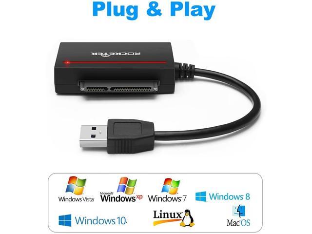 Rocketek CFast 2.0 Card Reader USB 3.0 to SATA Converter Cable Adapter 