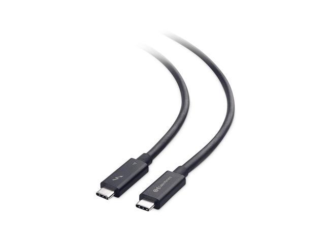 CalDigit Thunderbolt 3 Type-C Cable 2.0 Meter Cable 100W Charging 20V Active 40Gbps 5A 