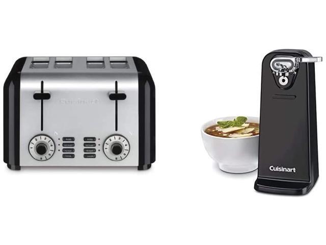 cuisinart 4 slice compact stainless toaster
