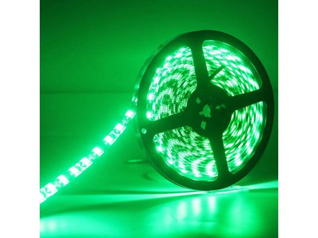 Flexible Bright Green  300 Leds Waterproof 12V 5M LED Strip Lights For Car Boat