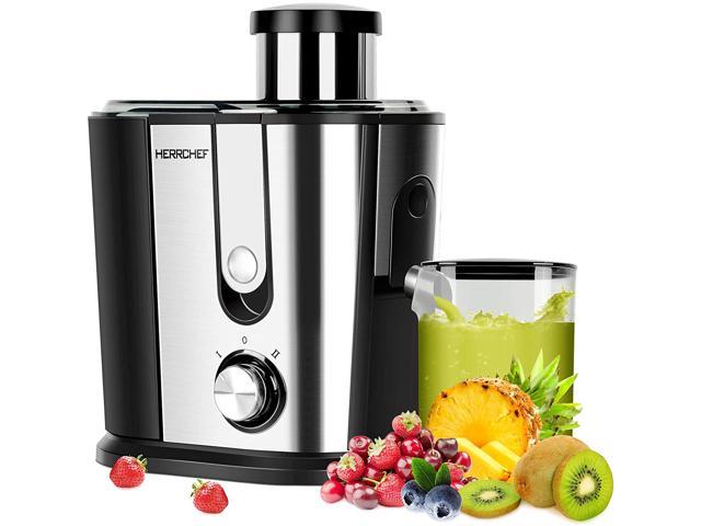 Juice Maker Extractor,Juice Processor Fruit and Vegetable,Easy to Clean Stainless Steel Power Juicer,Dual Speed,Big Mouth 3 Inches Feed Chute,Anti-drip Centrifugal Juicer Machine
