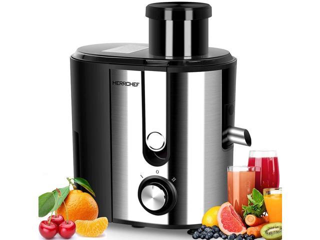 Juice Maker Extractor,Juice Processor Fruit and Vegetable,Easy to Clean Stainless Steel Power Juicer,Dual Speed,Big Mouth 3 Inches Feed Chute,Anti-drip Centrifugal Juicer Machine