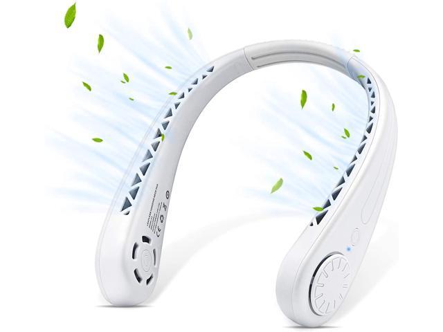 The Portable Neck Fan From Popular Earphone DesignThe Leafless Neck Fan Perfect For Personal Fanwith FeaturesLike USB Mini Fan... 