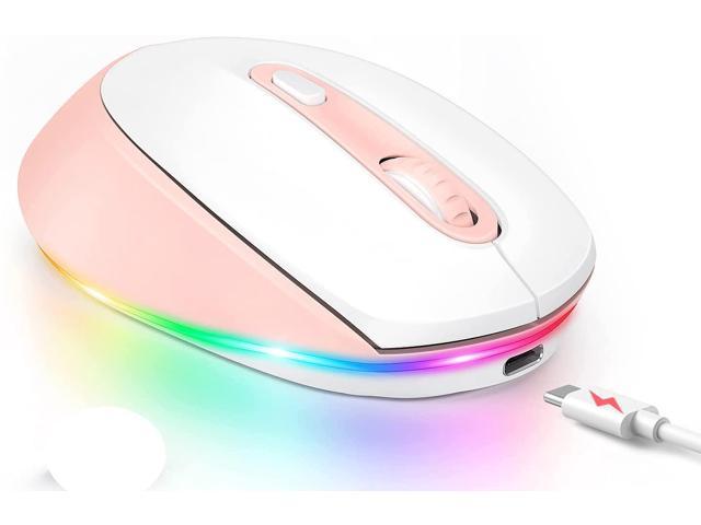 Nursery rhymes divorce storm seenda Bluetooth Mouse for Laptop, Ultra Silent Rechargeable Light Up  Wireless Mouse (Switch Up to 3 Devices), Cute Computer Mouse for Chromebook  Notebook PC Mac Windows, Pink - Newegg.com