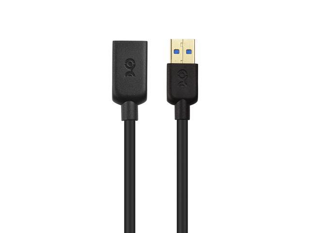  Cable Matters Long USB to USB Extension Cable 10 ft (USB 3.0 Extension  Cable/USB Extender) in Black for Webcam, VR Headset, Printer, Hard Drive  and More - 10 Feet : Electronics