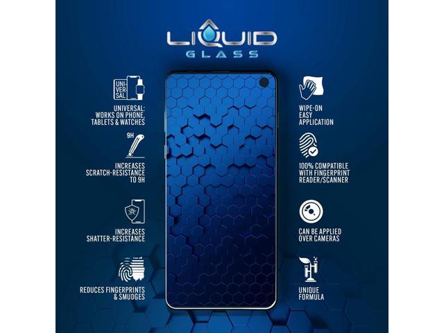 Luvvitt Liquid Glass Screen Protector for All Phones Tablets Watches Apple  Samsung LG iPhone iPad Galaxy S20 S10 S9 Note 10 11 Plus Ultra Pro Max Nano  Hi-Tech Protection