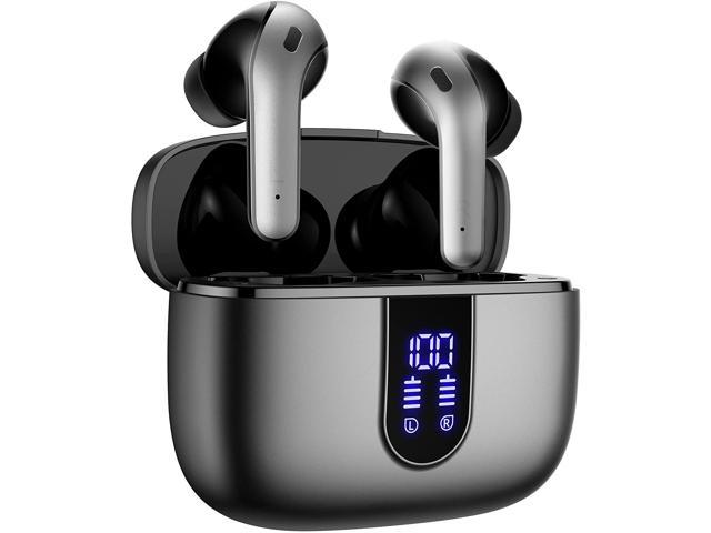 Verbazing stem Grote waanidee Bluetooth Headphones True Wireless Earbuds 60H Playback LED Power Display  Earphones with Wireless Charging Case IPX5 Waterproof in-Ear Earbuds with  Mic for TV Smart Phone Computer Laptop Sports - Newegg.com