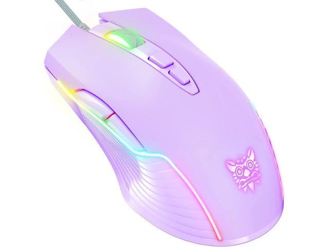RGB Mouse Wired Gaming Mouse with 7 Programmed Buttons Up to 3200 DPI 
