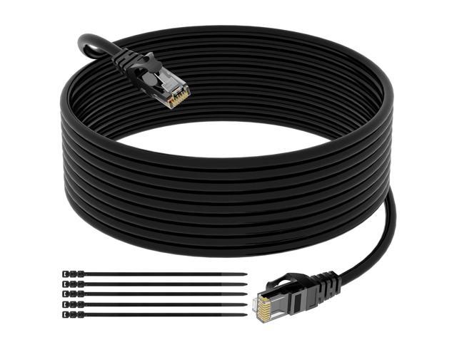 10 ft Cat 5e Direct Burial Outdoor  UV Patch Cable ethernet waterproof. 