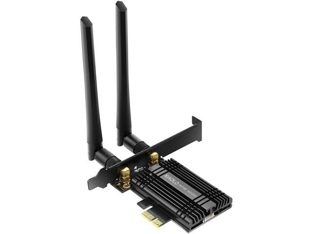 AX3000Mbps PCIe WiFi Card for PC WiFi 6E with Bluetooth 5.2 802.11AX  Tri-Band (2.4/5/6Ghz) Wireless Wi-Fi 6 Card with MU-MIMO OFDMA Ultra-Low  Latency Network Card Supports Windows 10/11(64bit) - Newegg.com