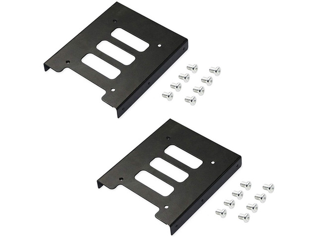 SSD Mounting Bracket 2.5 Inch to 3.5 Inch Internal SSD/HDD Mounting Kit ...