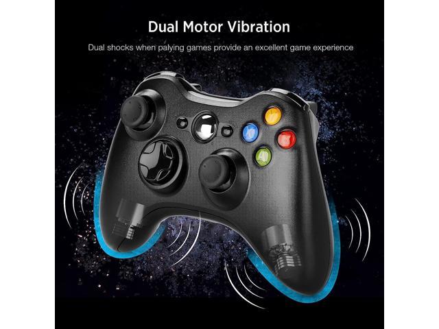 Wireless Controller for Xbox 360, 2.4GHZ Gamepad Joystick Wireless  Controller for Xbox 360 Console and PC Windows 7,8,10 