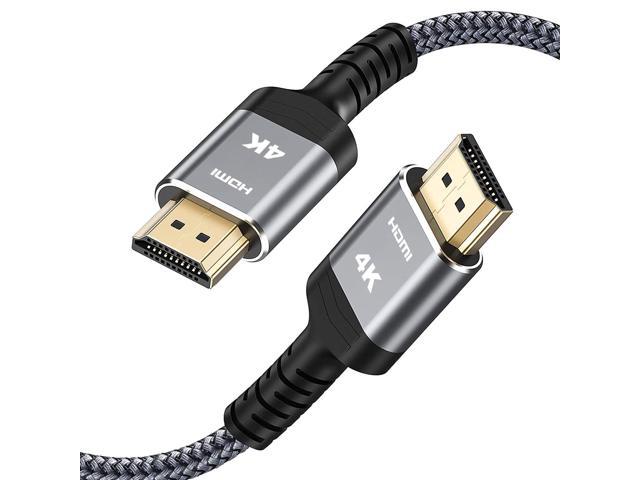 HDMI 4K Cable Braided V2.0 High Speed 18Gbps Gold Plated Connectors Lead 3D HDTV 