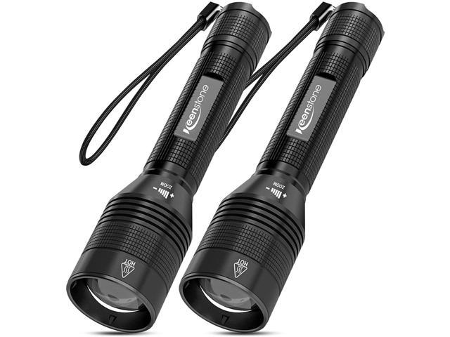 GearLight High-Powered LED Flashlight S2000 and Water Resistant I Powerful Camping and Emergency Flashlights Brightest High Lumen Light with 5 Modes Zoomable