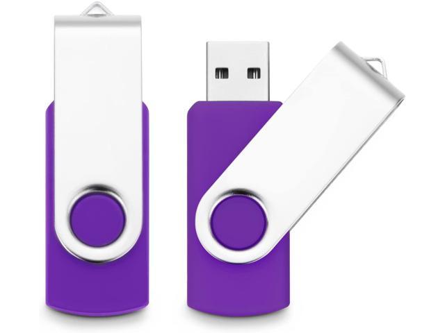 64GB USB2.0 Flash Drive Anti-Skid Swivel Flash Memory Stick Thumb Drive Storage 