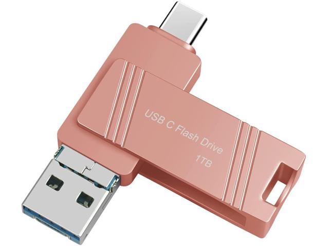 1TB 3 in 1 USB Flash Drive Memory Stick for iPhone IOS OTG Android Windows PC 