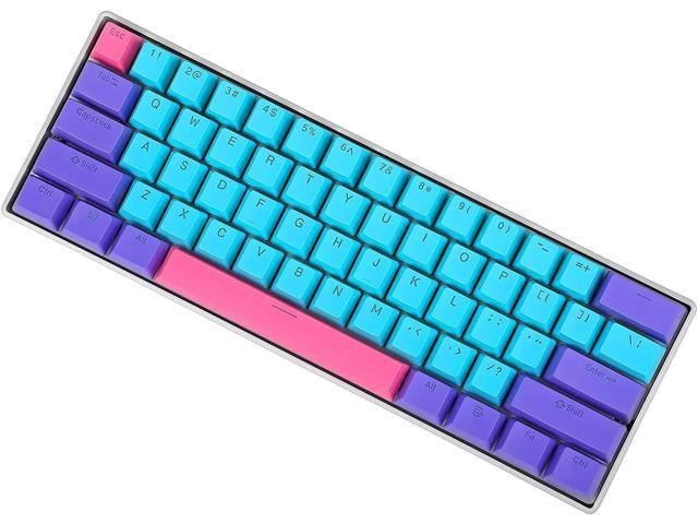 BOYI Wired 60% Mechanical Gaming Keyboard,61 Mini RGB Cherry MX