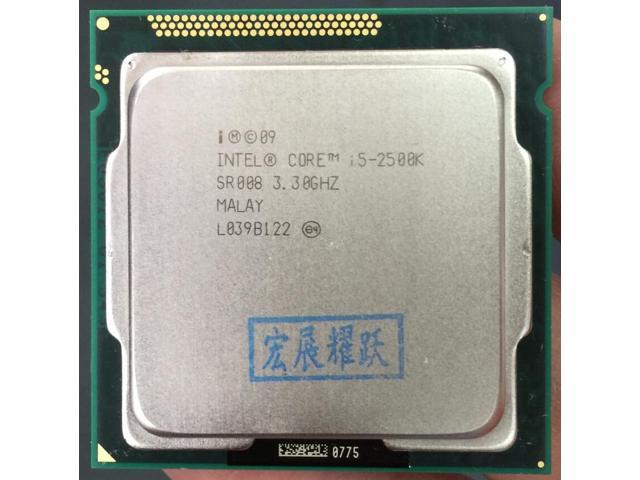 Intel Core I5 2500k I5 2500k Cpu Quad Core Pc Computer Desktop Cpu Lga1155 Newegg Com
