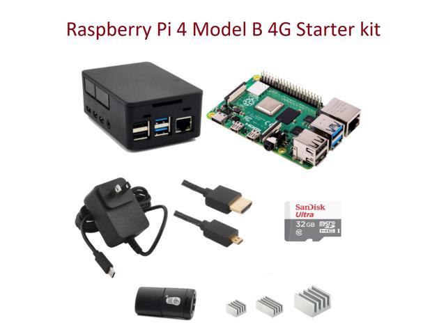 Raspberry Pi 4 Model B Quad Core 64 Bit WiFi Bluetooth (4GB