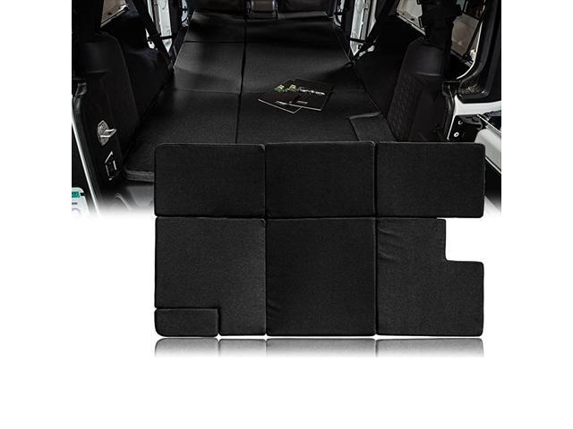 Black Sleeping Mattress Portable Camping Cushion for Jeep Wrangler JK 2007-2018 