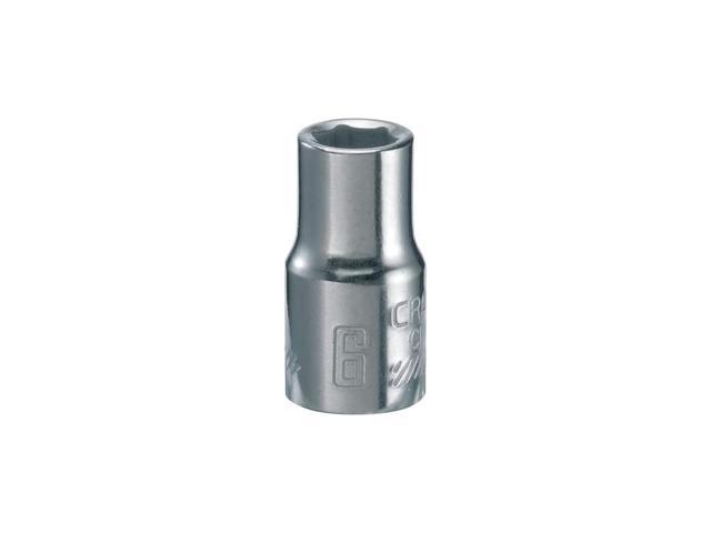 Shallow Socket, Metric, 1/4-Inch Drive, 6mm, 6-Point (CMMT43502)
