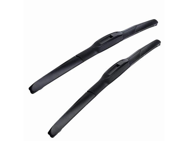 26"+18" Windshield Wipers - Replacement for 2003-2007 Honda Accord, 2016-2018 Honda Civic, 2012 2018 Honda Civic Si Windshield Wipers Size