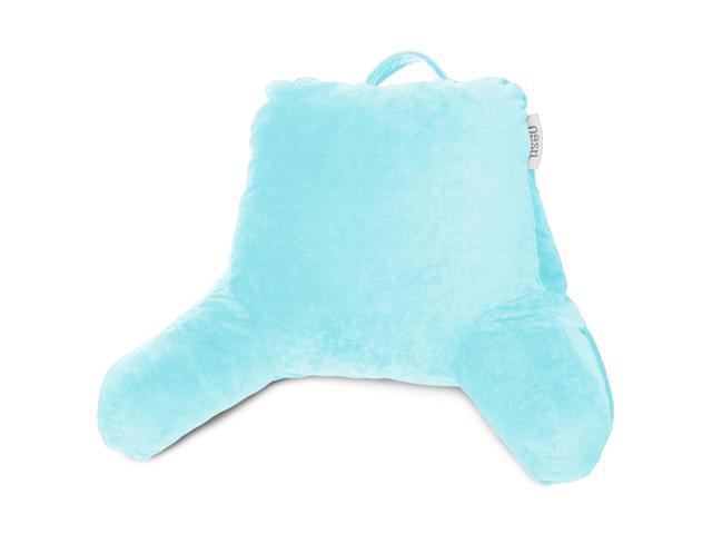 Super Soft Reading TV Pillow Bed Rest Pillow Arms Support With Pockets ...