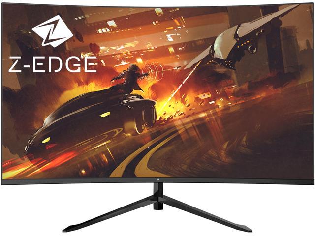 Z-EDGE UG32F 32 inch 1080P Full HD 1920 x 1080 200Hz 6.5ms Curved Gaming Monitor, 300cd/m2, FreeSync, HDMI x2 + DisplayPort x1, HDR, Built in Speakers, With RGB Breathing Light