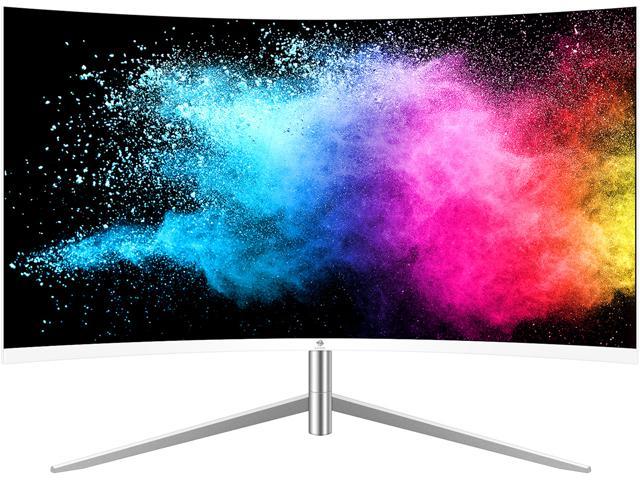 Z-EDGE U24C 24" 1080P 1920 x 1080 Full HD 75Hz 5ms VGA+HDMI LED Backlit 2800R Curved Gaming Monitor, with Eye-Care Technology, FreeSync, Built-in Speakers