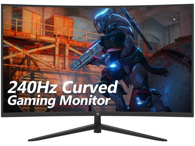 Z-EDGE UG32P 32" 1080P Curved Gaming Monitor, 240Hz, 1ms, HDR10, FreeSync, HDMI x2, DisplayPort x1, USB x1, Built-in Speakers, VESA Mountable, with RGB Breathing Light