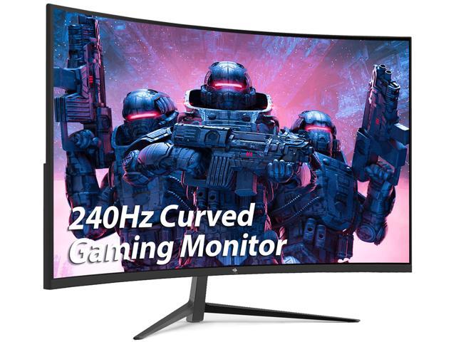 Z-EDGE UG27P 27" 1080P Curved Gaming Monitor, 240Hz, 1ms, 350cd/m², HDR10, FreeSync, 2 x HDMI 2.0, 2 x DisplayPort 1.2, Built-in Speakers, with RGB Breathing Light