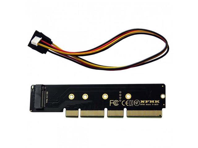 Sintech Nvme PCIe,M.2(NGFF) M Key SSD to PCI-e X1 Adapter Card,Compatible for Samsung 960 970 Evo SSD