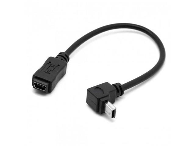 Cysm Gps Mini Usb 5p 90d Up Angled Male To Mini Usb 5pin Female Extension Cable 5426