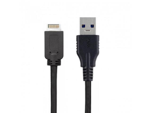 Jimier Cy Uc Usb Front Panel Header To Usb Type A Male Extension Data Cable Cm