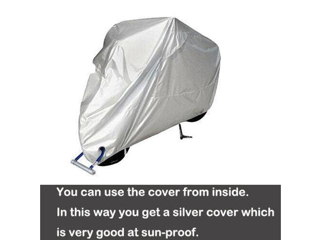 Motorcycle Cover Fits Yamaha VMX1200 V-M 2 Layer Indoor Sun Dirt Protection 3XL 