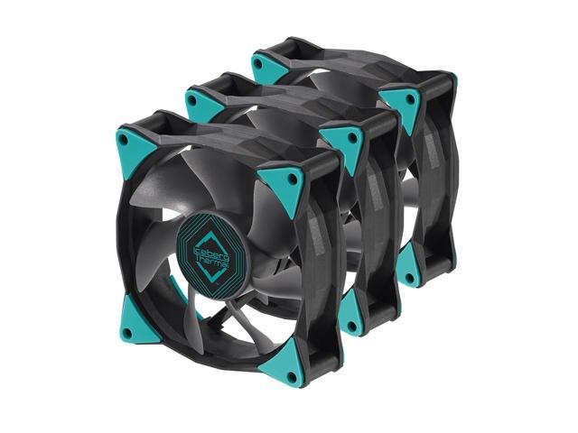 Iceberg Thermal IceGALE 80mm PWM Case Fan 3-Pack (Black)