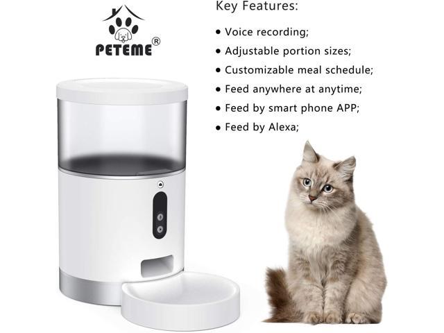 Smart cat feeder sales alexa