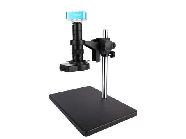 Industrial Monocular Digital Microscope Precision Ground Glass Lens Low Thickness Work Plate Jewelry Identification Microscope With USB Camera