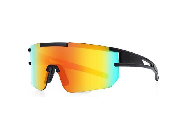 4 Pcs Lens Cycling Glasses Outdoor Sport Riding Polarized Sunglasses 