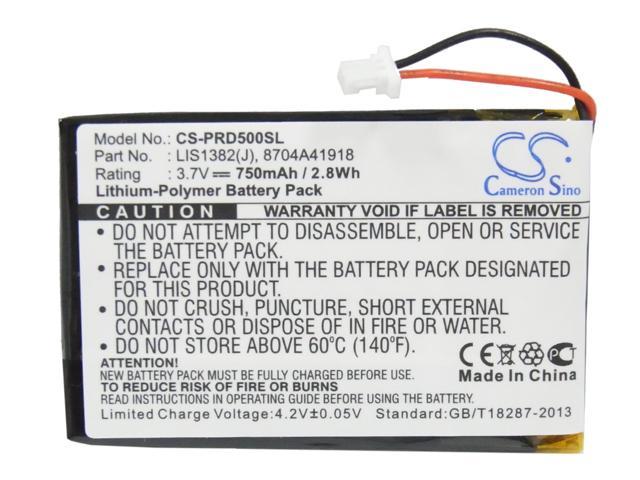 Battery For Sony Portable Reader PRS-500,PRS-500U2,PRS-505,PRS-505/LC,PRS-505/RC 