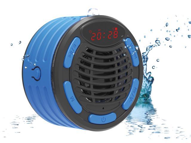 TWS Waterproof Portable Bluetooth Stereo Speaker Wireless Shower Soundbar Audio 