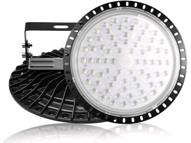 2Pcs 300W UFO LED High Bay Light Gym Factory Warehouse Industrial Shed Lighting 